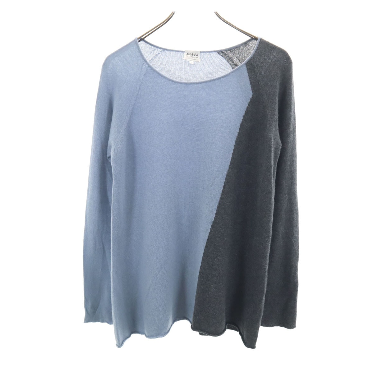 ARMANI COLLEZIONI アルマーニコレッツォーニ 長袖 セーター 44 グレー系 ニット