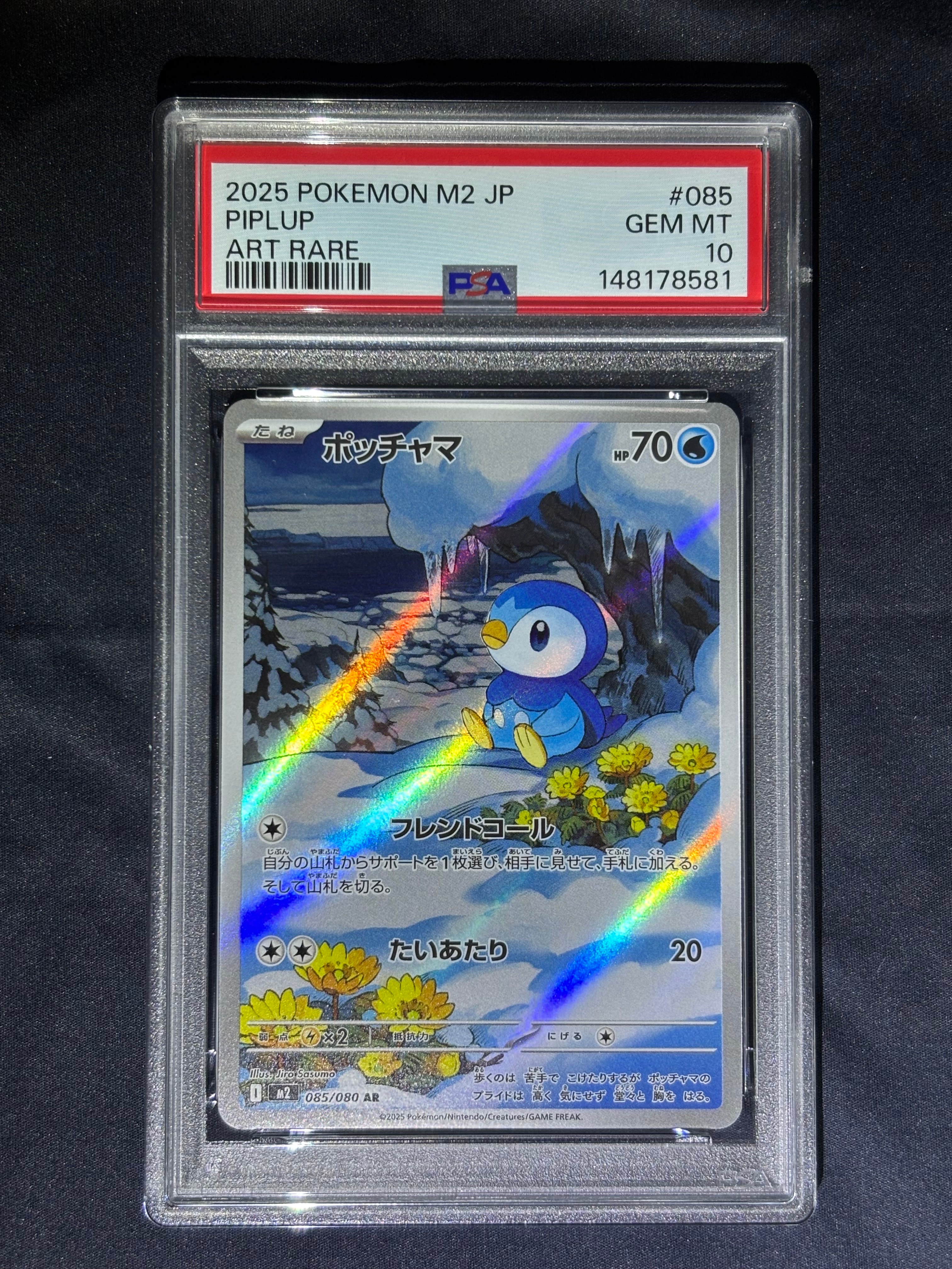 PSA10】ポッチャマ AR [M2 085/080](拡張パック「インフェルノX」) 1枚
