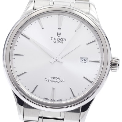 ☆美品 チュードル スタイル デイト 12700 自動巻き メンズ 【中古】