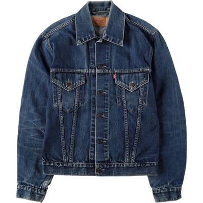 古着 00年代 リーバイス Levi's 70500-0401 ユーロモデル デニムジャケット Gジャン チュニジア製 メンズL相当/eaa670757