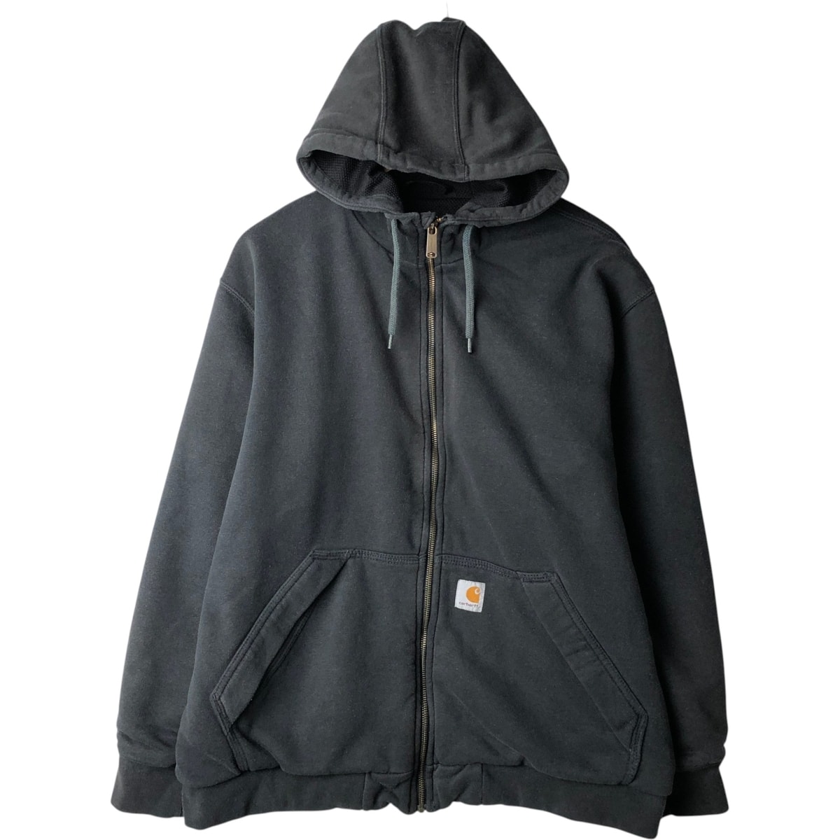 古着 カーハート Carhartt Loose Fit スウェットフルジップパーカー メンズL相当/eaa633016