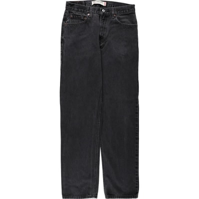 古着 リーバイス Levi's 550 RELAXED FIT ブラックデニム テーパードデニムパンツ メンズw32相当/eaa671961