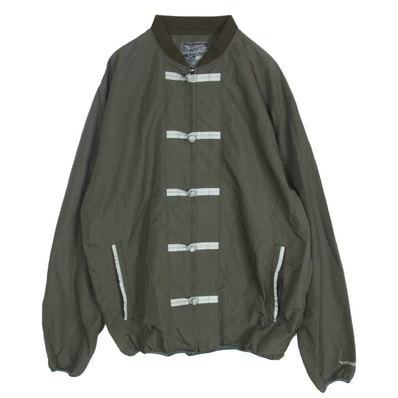 UNDERCOVER アンダーカバー 00ss SK務PT期 Kung-Fu Jacket カンフー ジャケット カーキ系 XL【中古】