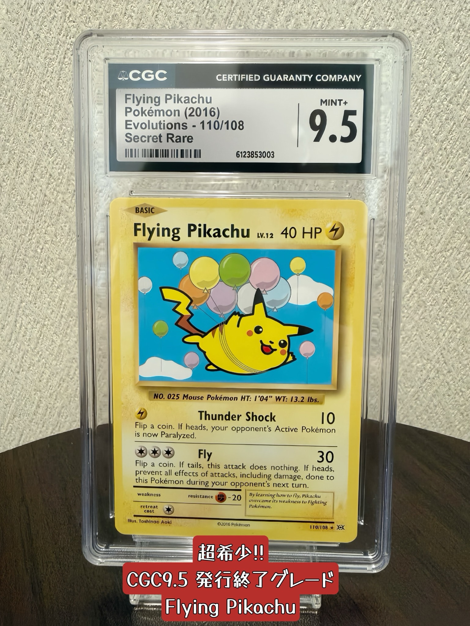 そらをとぶピカチュウ R [110/108]【英語版】(XY「エボリューションズ
