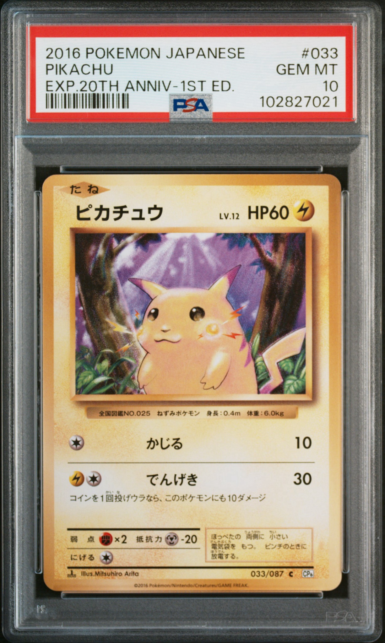 ピカチュウ C :1ED [CP6 033/087](コンセプトパック