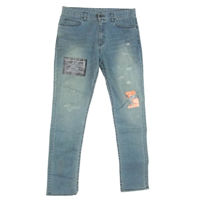 N.HOOLYWOOD エヌハリウッド パンツ 251-CP02 COMPILE Stretch denim コンパイルライン ストレッチ デニムパンツ インディゴブルー系 40【中古】
