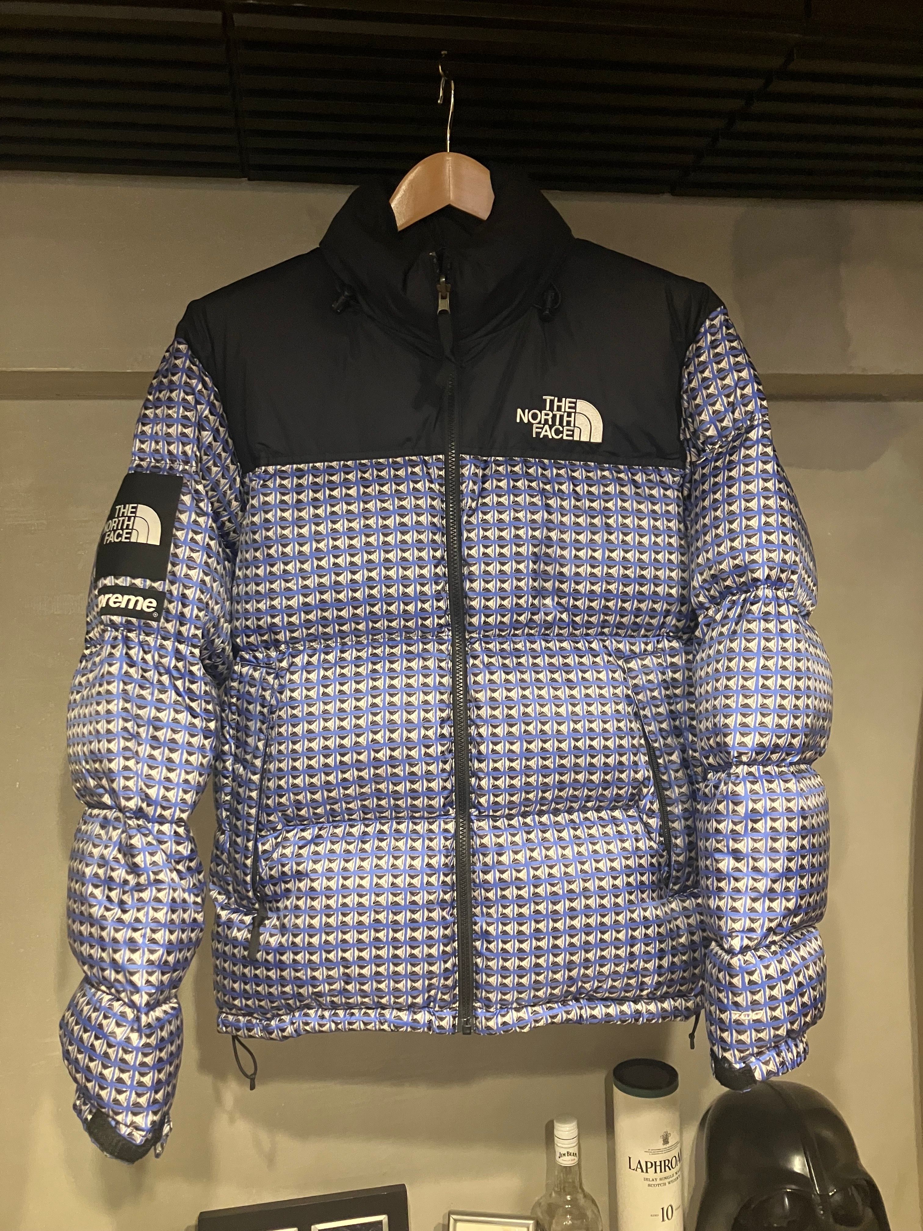 Supreme x The North Face Studded Nuptse Jacket "Royal"