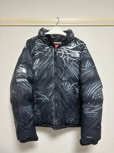 Supreme x The North Face Trompe Loeil Printed Nuptse Jacket "Black"