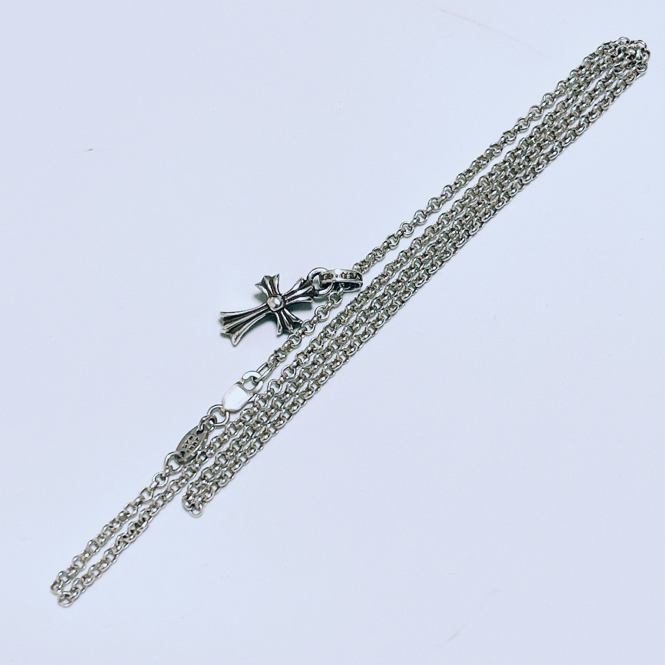 Chrome Hearts CH Cross Baby Fat Charm "Silver"