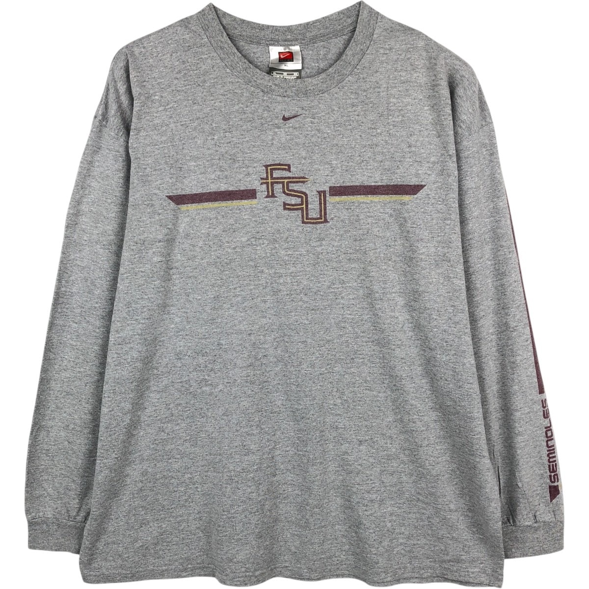 古着 ~00年代 ナイキ NIKE TEAM カレッジ ロングTシャツ ロンT メンズXL相当/eaa667997