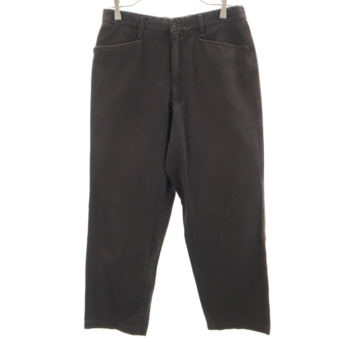 ARMANI JEANS アルマーニジーンズ 90s イタリア製 オールド ロングパンツ 48 ブラック系