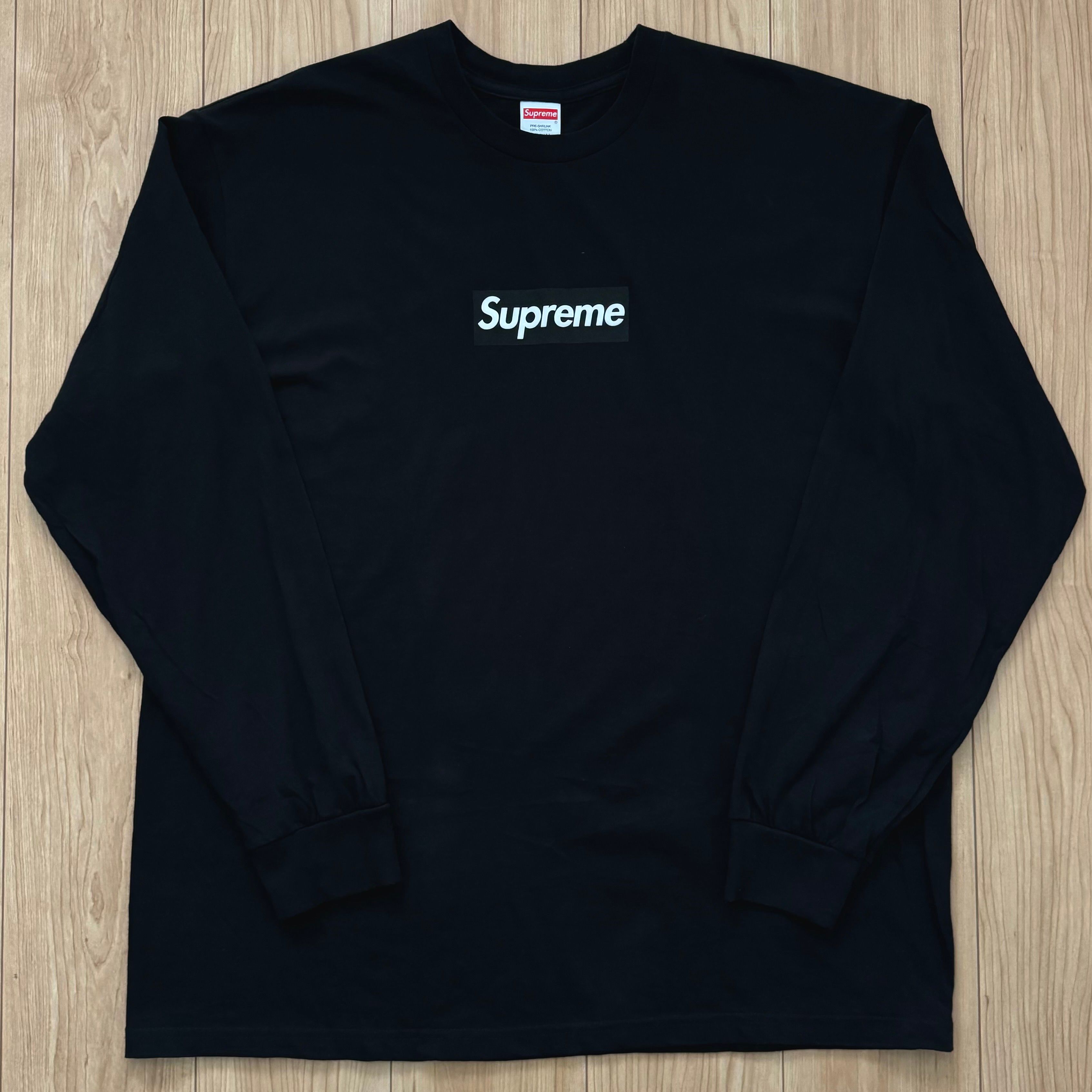 Supreme Box Logo L/S Tee "Black"