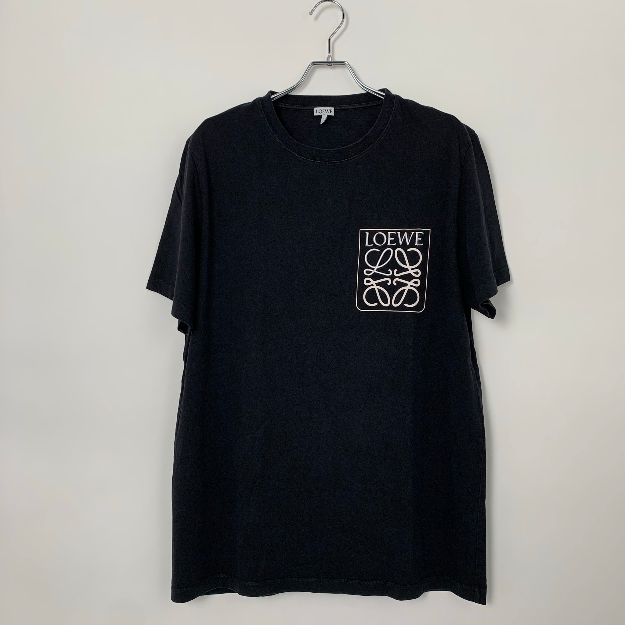 LOEWE Fake Pocket Anagram Logo T-Shirt Black