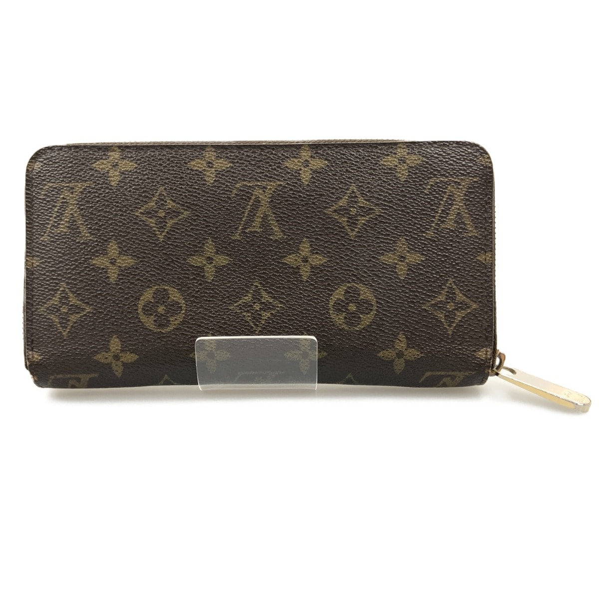 〇〇LOUIS VUITTON ルイヴィトン モノグラム ジッピーウォレット ラウンドファスナー長財布 M42616 ブラウン 現状渡し