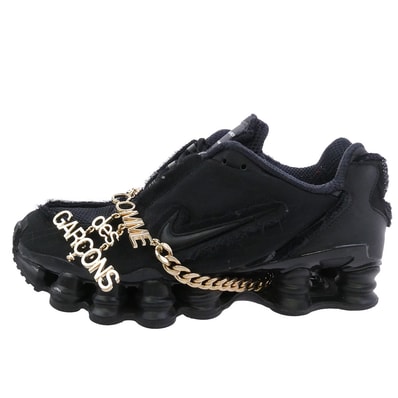 COMME des GARCONS コムデギャルソン スニーカー CJ0546-001 COMME des GARCONS Women's Shox TL ウィメンズ ショックス スニーカー ブラック系 25cm【中古】