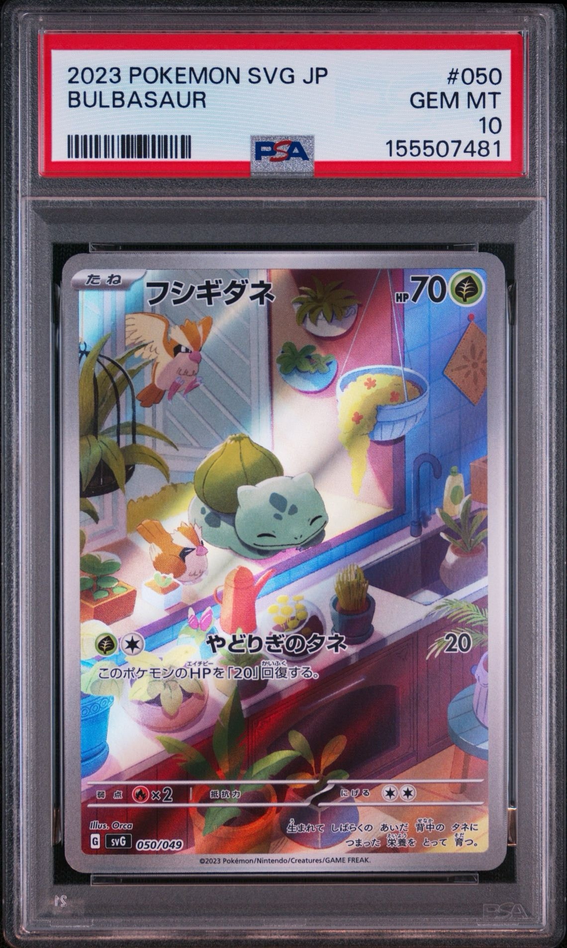 フシギダネ :フルイラスト [SVG 050/049](スペシャルデッキセットex