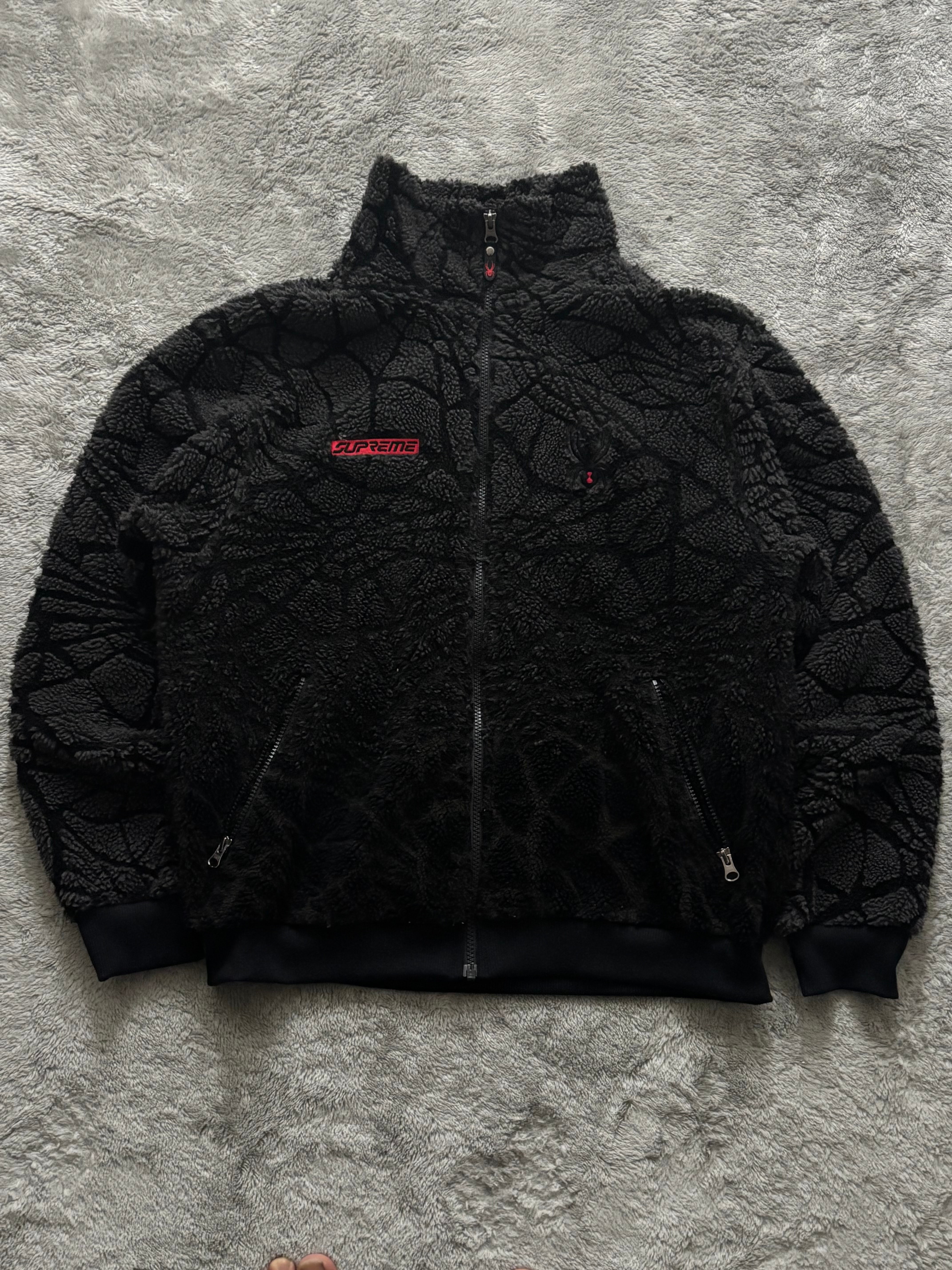 Supreme / Spyder Web Polar Fleece Jacket 