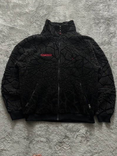 Supreme / Spyder Web Polar Fleece Jacket "Black"