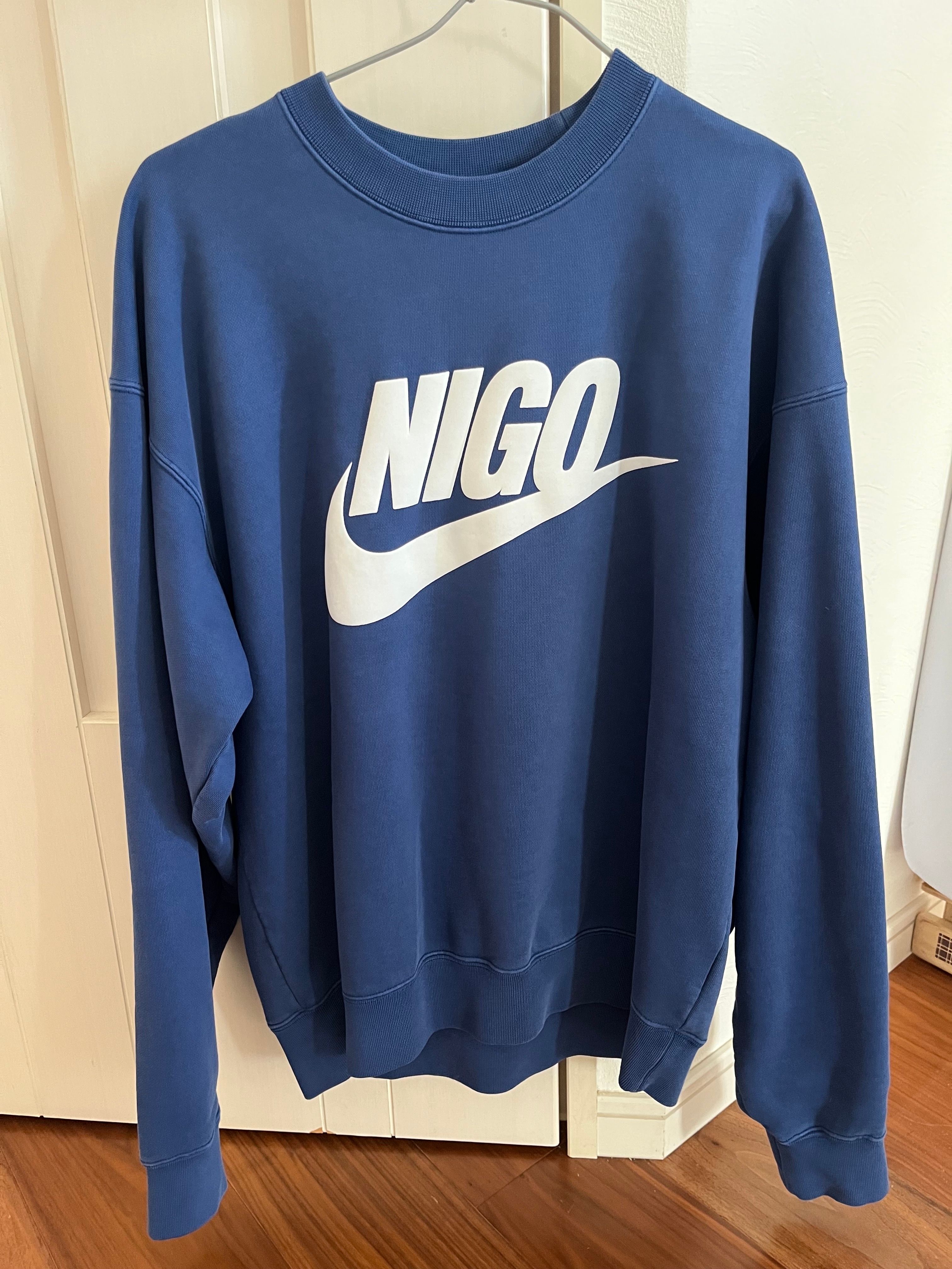 NIGO x Nike NRG Crew Fleece "Navy"(NIGO)