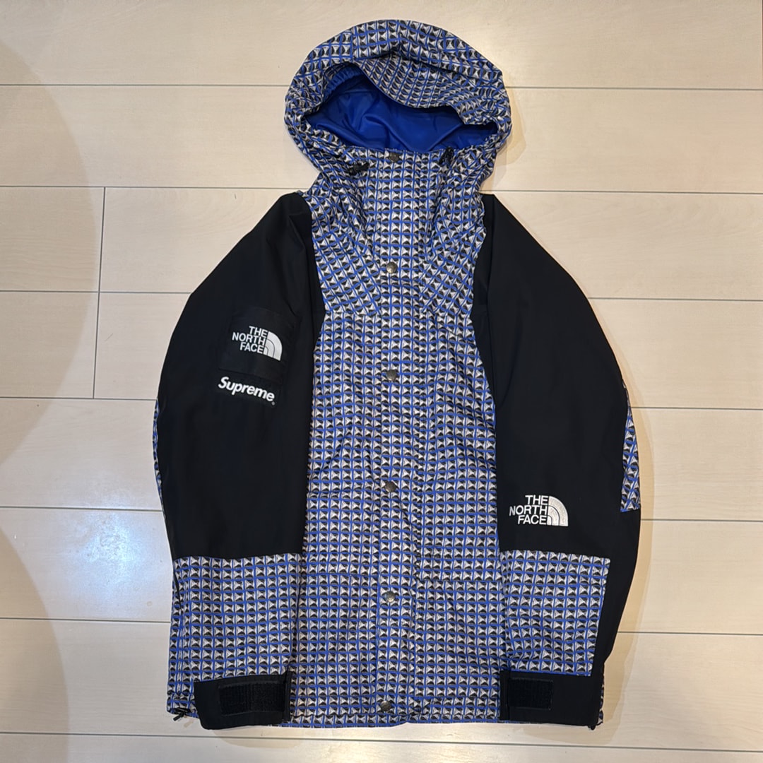 目立った傷や汚れなし】シュプリーム x ザノースフェイス スタッズ