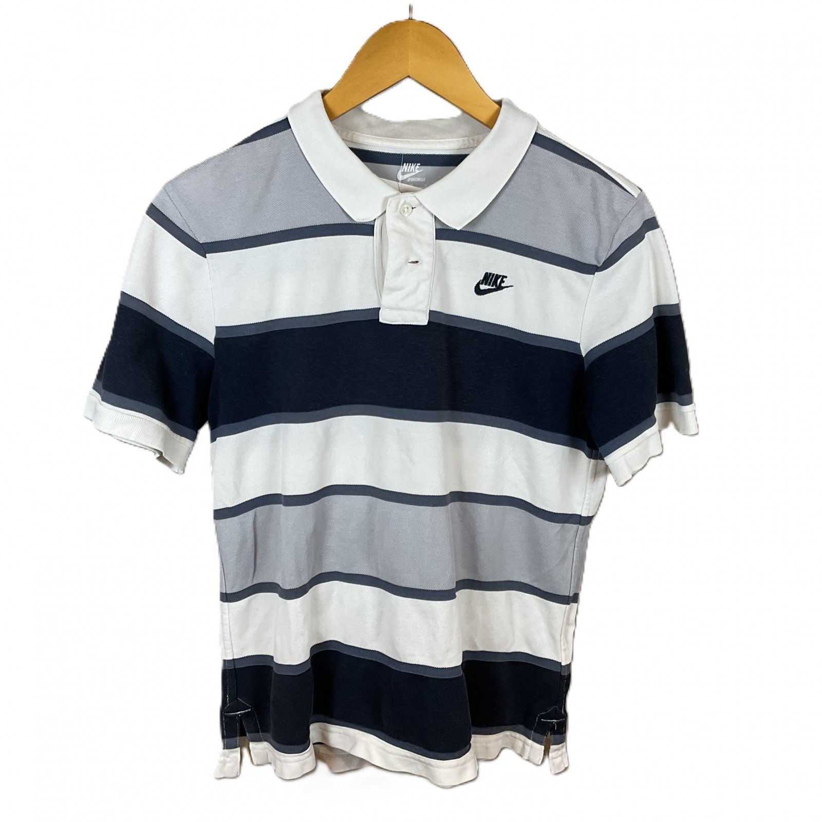 NIKE【ナイキ】ポロシャツ ボーダー M