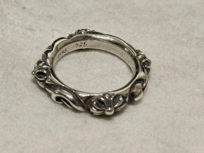 Chrome Hearts SBT Band Ring "Silver"