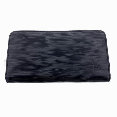 LOUIS VUITTON ルイ・ヴィトン ジッピー・ウォレット 長財布 M61857 エピレザー ノワール シルバー金具 メンズ【中古】