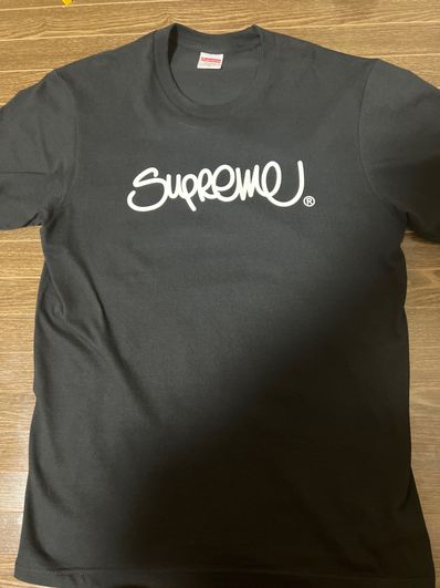 Supreme Handstyle Tee "Black"
