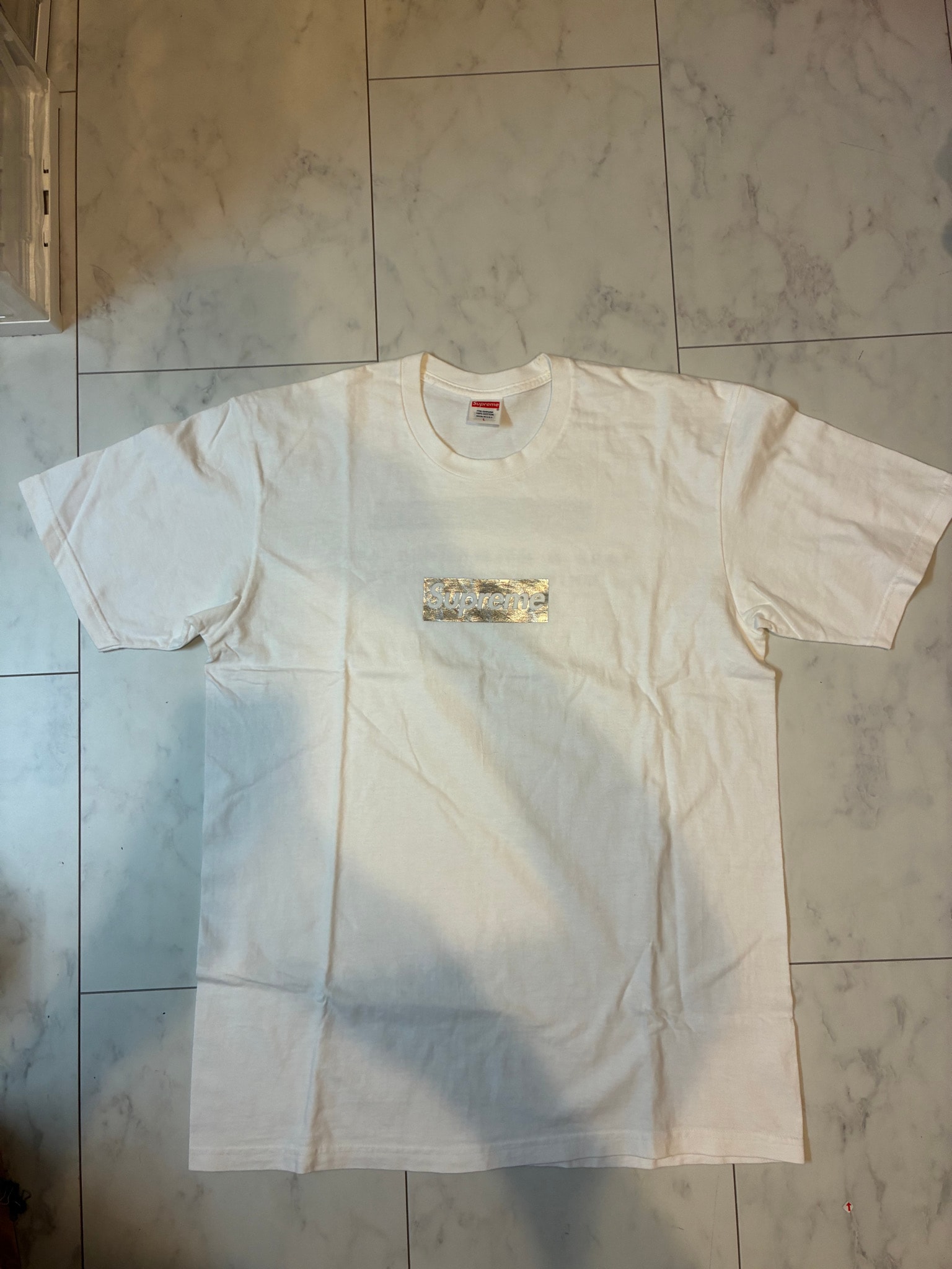 Supreme Brooklyn Box Logo Tee "White"