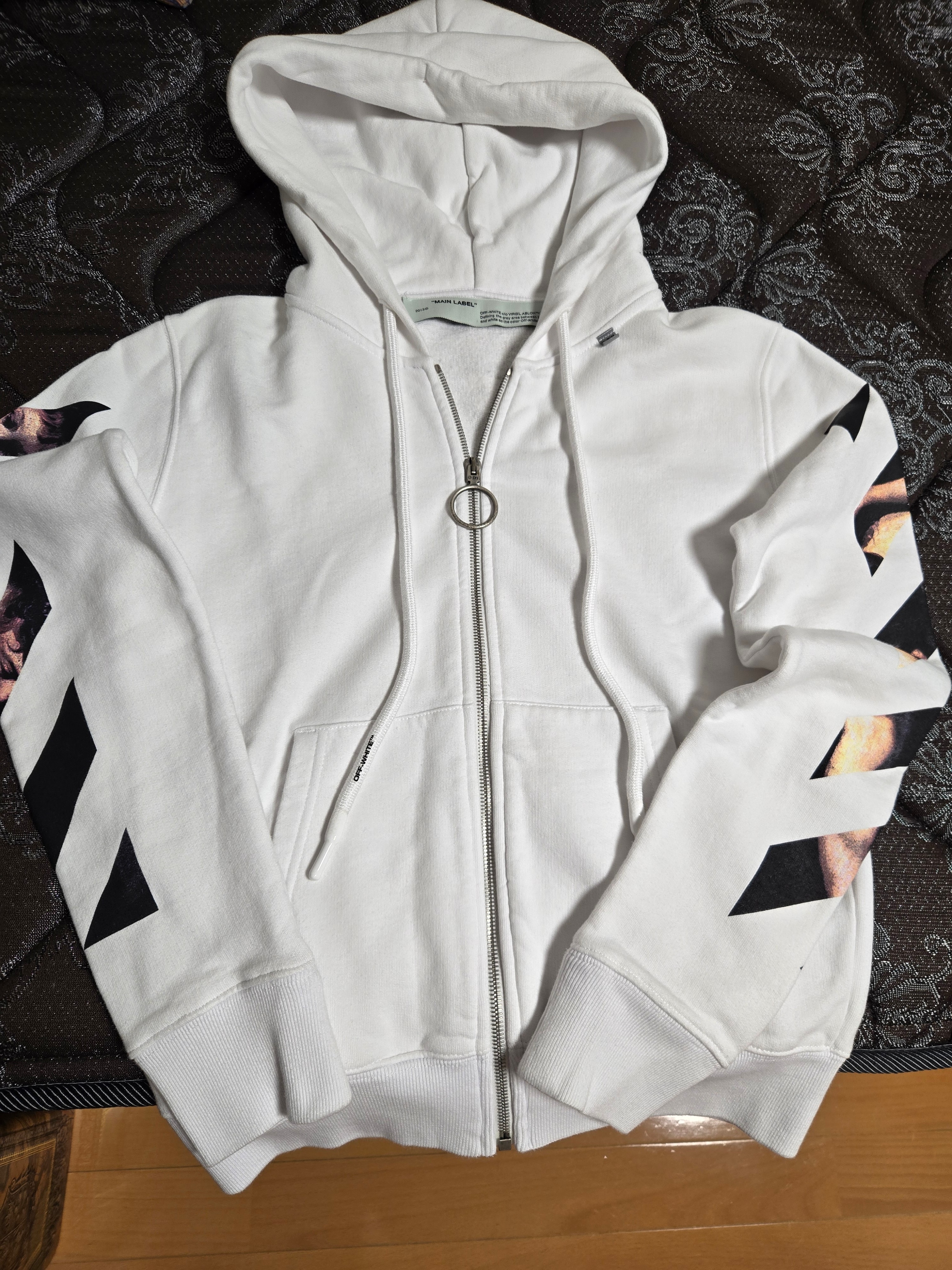 OFF-WHITE Caravaggio Arrows Hoodie "Black"