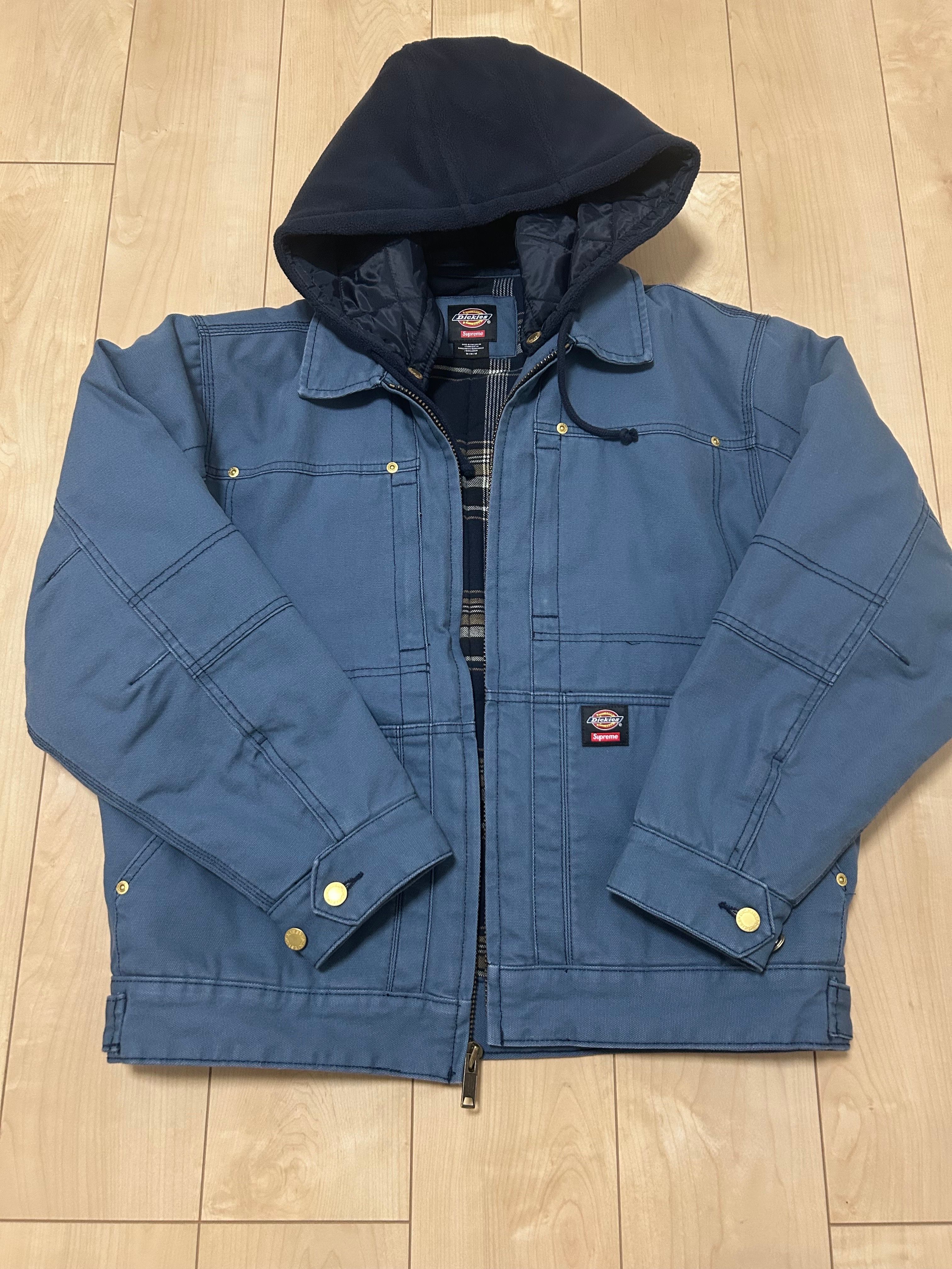 Supreme x Dickies Hooded Work Jacket "Royal"
