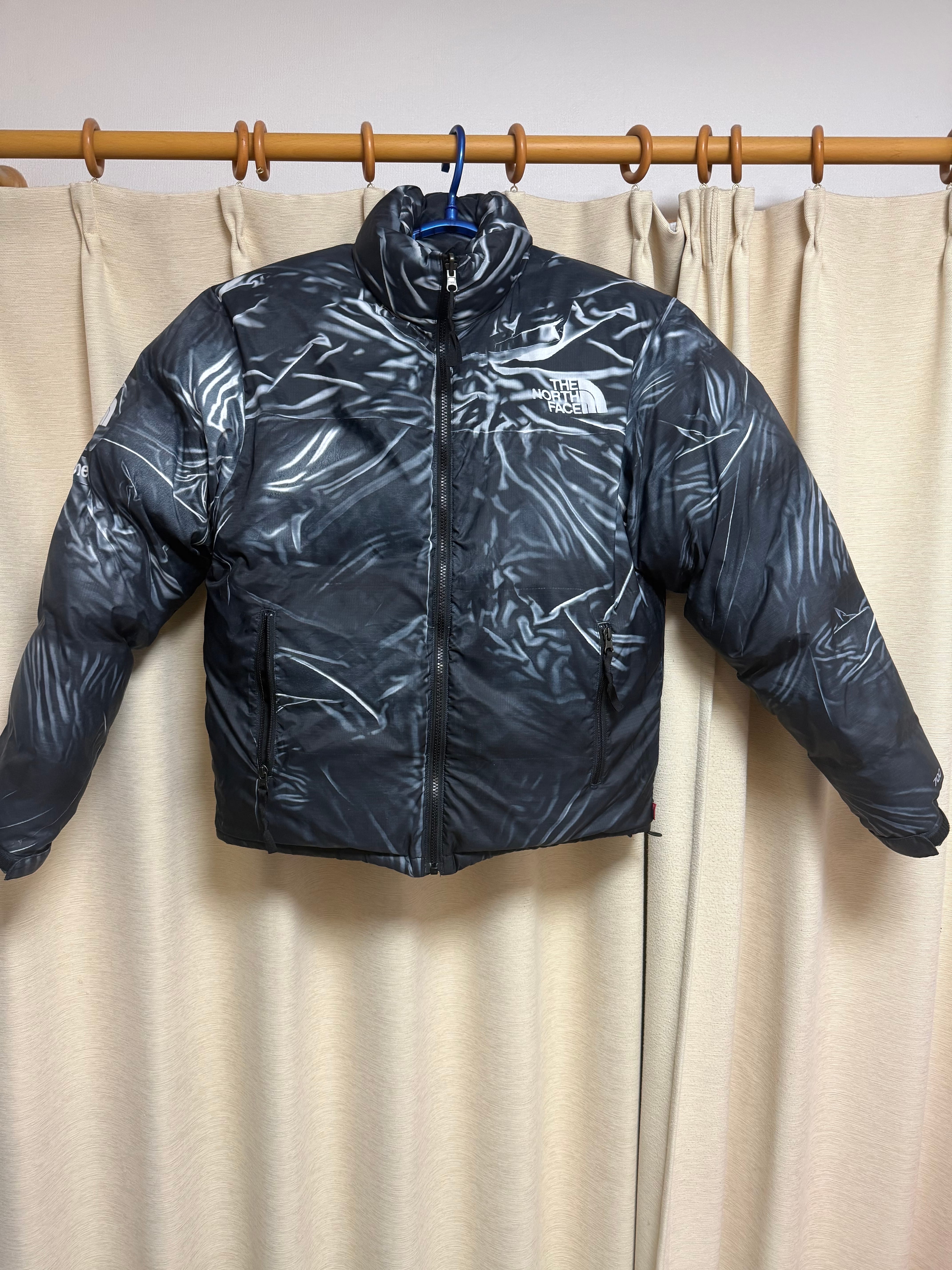 Supreme x The North Face Trompe Loeil Printed Nuptse Jacket "Black"