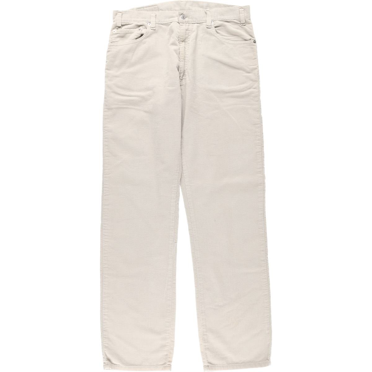 古着 リーバイス Levi's 505 REGULAR FIT STRAIGHT LEG コーデュロイパンツ メンズw35相当/eaa618641
