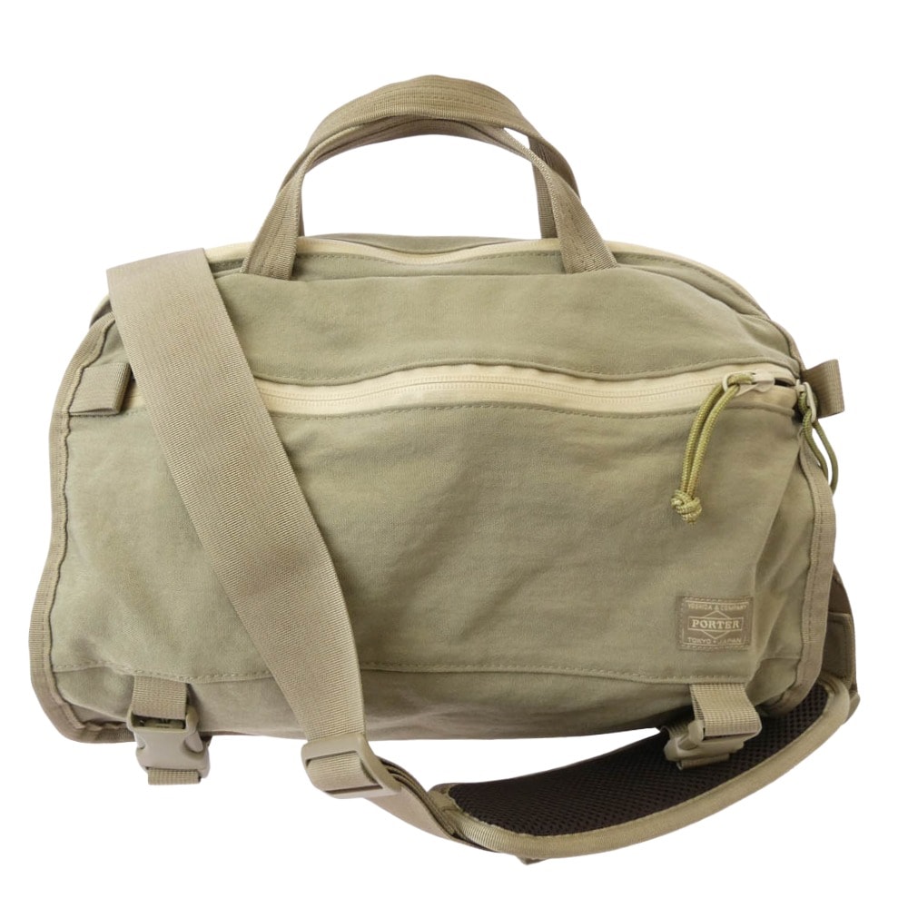 PORTER ポーター ショルダーバッグ 568-08174 KLUNKERZ クランカーズ ショルダーバッグ ベージュ系【中古】