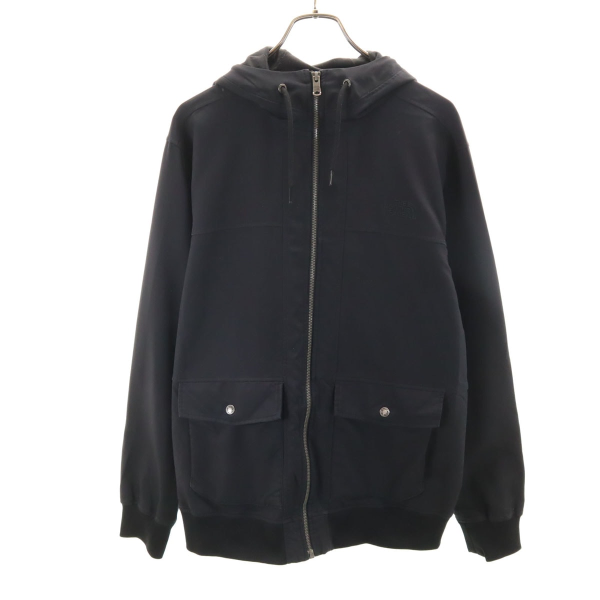 THE NORTH FACE ノースフェイス フードジャケット M ブラック アウトドア