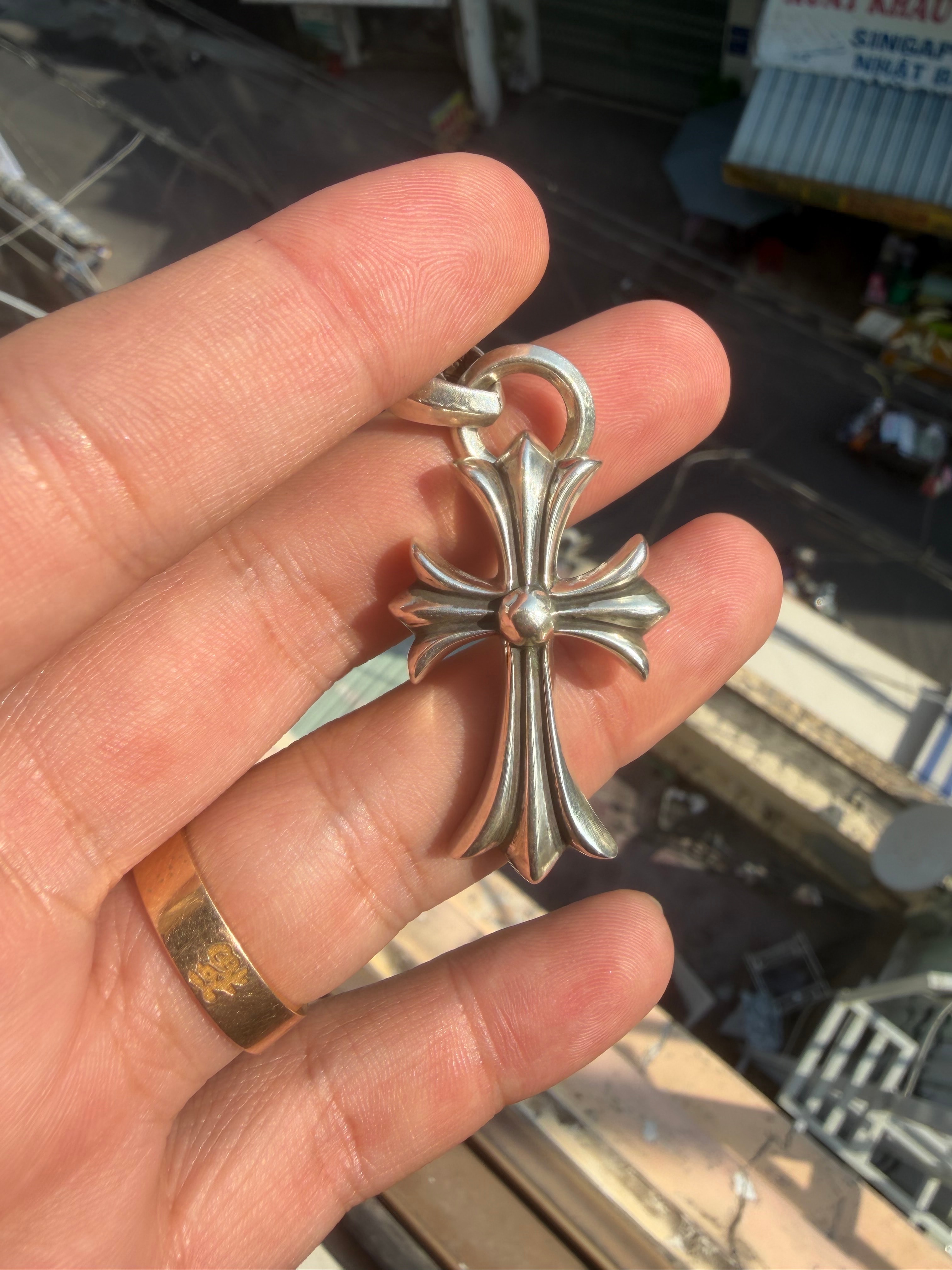 Chrome Hearts CH CRS SML W BALE "Silver"