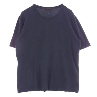 LOUIS VUITTON ルイ・ヴィトン Tシャツ クルーネック Tシャツ 半袖カットソー ブラック系 L【中古】