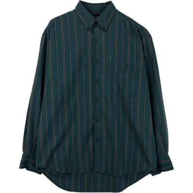 古着 90年代 ギャップ GAP オールドギャップ 長袖 ボタンダウンストライプシャツ メンズM相当 ヴィンテージ/eaa666219