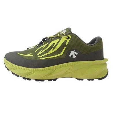 DESCENTE デサント スニーカー DU5SRS06MZ VERTHER RA ヴェルサー ローカット スニーカー グリーン系 27.5cm【極上美品】【中古】