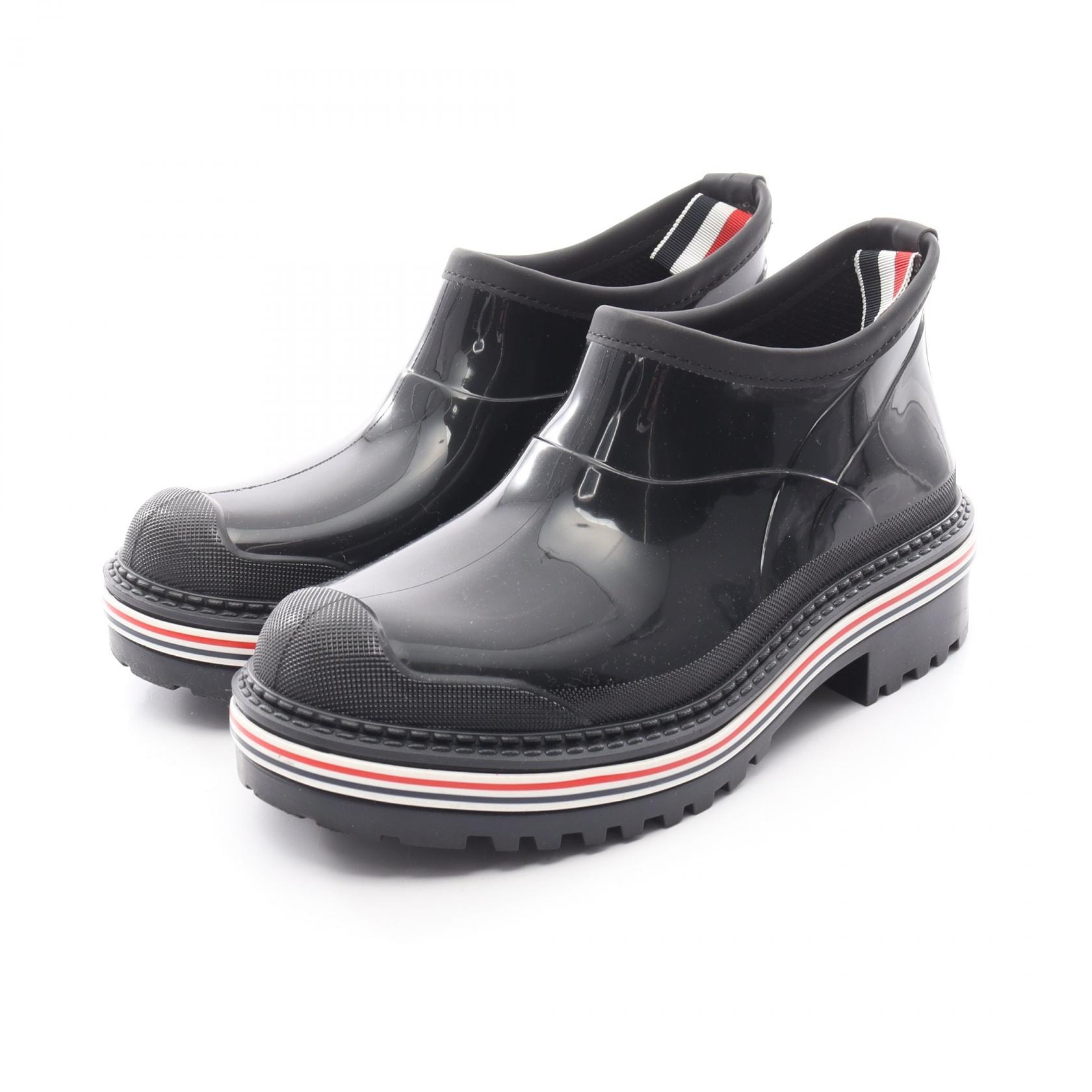 トムブラウン THOM BROWNE ブーツ 靴 ラバー レディース ブラック系 【中古】