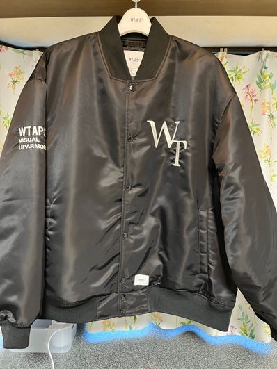 Wtaps Team / Jacket / Nylon. Twill. League "Black"