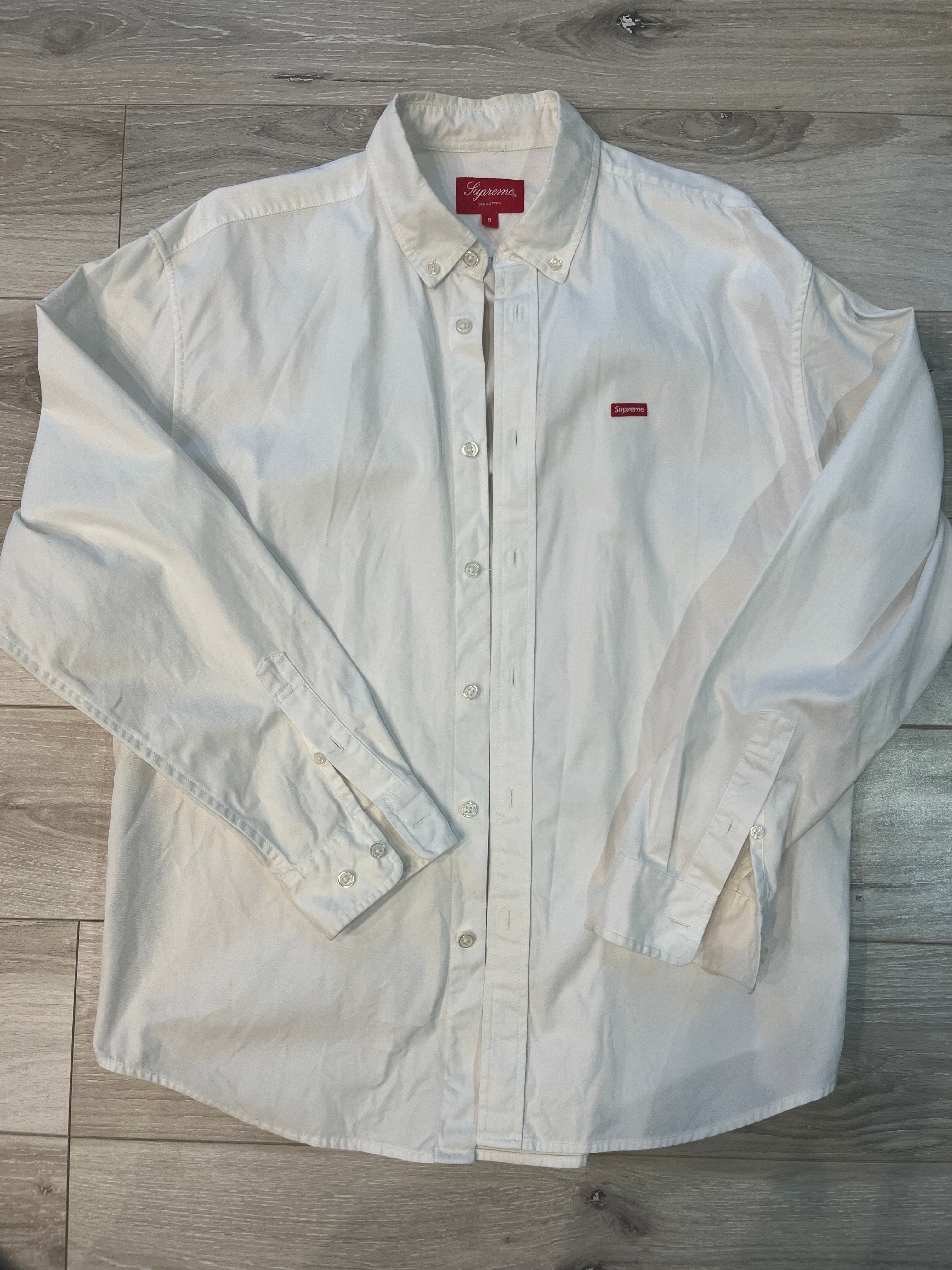 Supreme Small Box Shirt "White" (22SS)