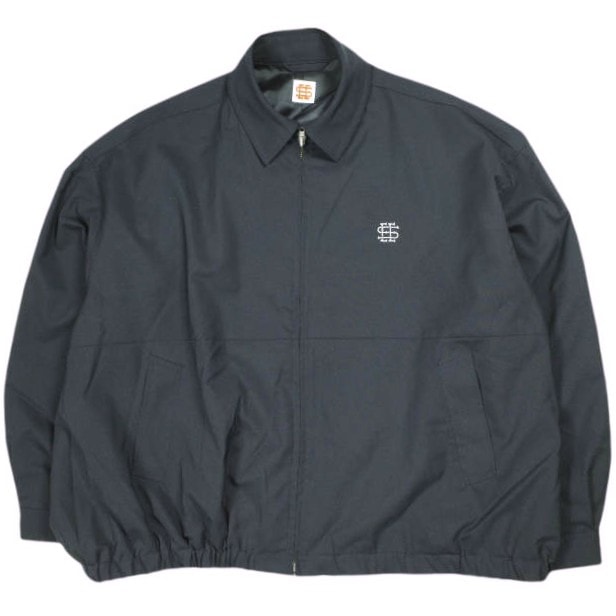 SEE SEE x URBS シーシー URBAN RESEARCH BUYERS SELECT アーバンリサーチ 24SS 別注 日本製 WOOL BLOUSON ウールブルゾン L NAVY ジップジャケット アウター g26160