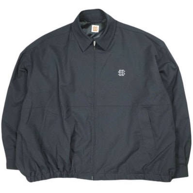 SEE SEE x URBS シーシー URBAN RESEARCH BUYERS SELECT アーバンリサーチ 24SS 別注 日本製 WOOL BLOUSON ウールブルゾン L NAVY ジップジャケット アウター g26160
