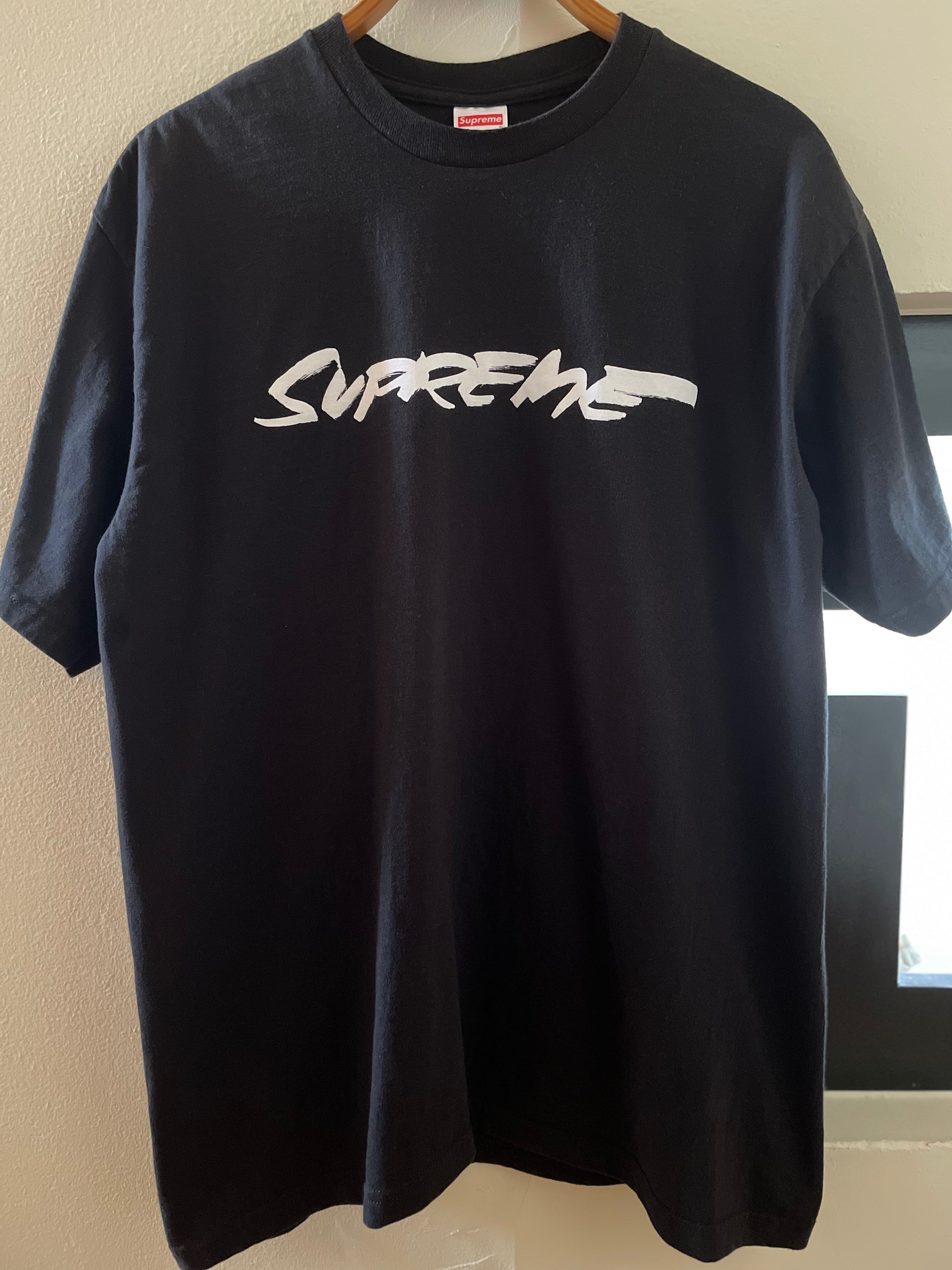 Supreme Futura Logo Tee "Black"