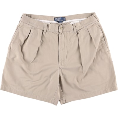 古着 ラルフローレン Ralph Lauren POLO by Ralph Lauren ANDREW SHORT ツータック チノショーツ ショートパンツ メンズw35相当/eaa562931