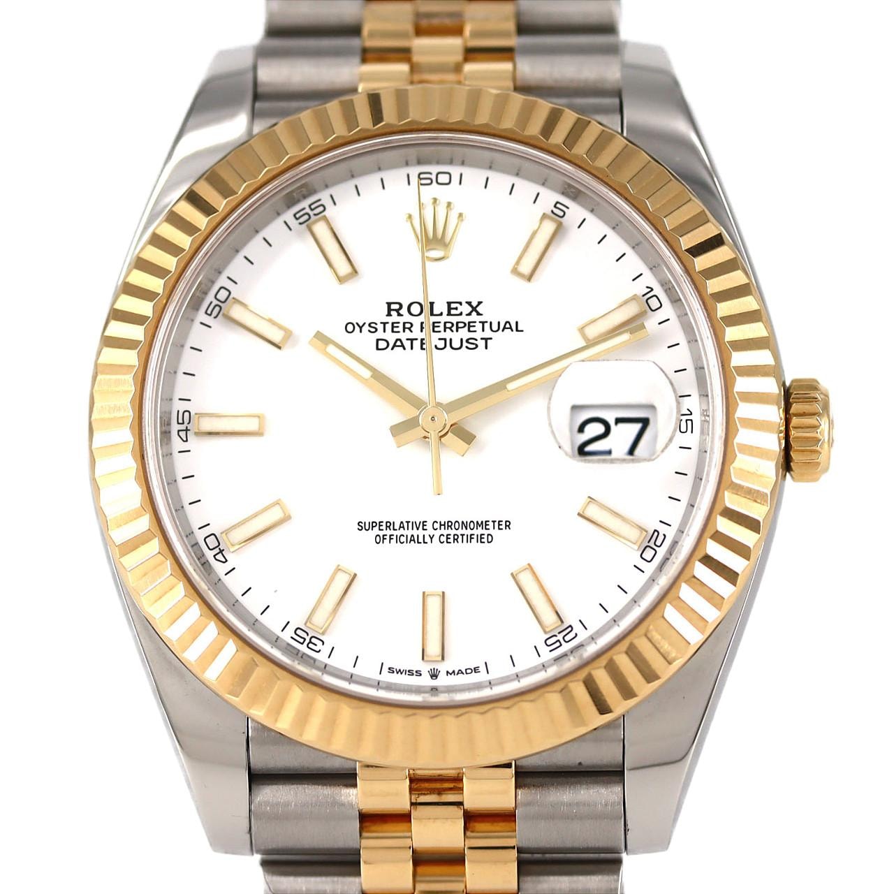 ロレックス デイトジャスト 126333 SSxYG 自動巻 ランダム番