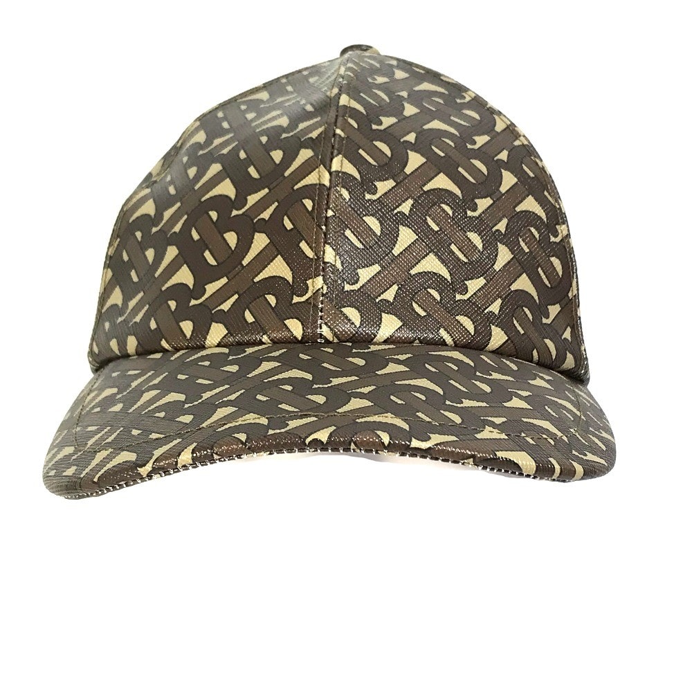 バーバリー BURBERRY ベースボールキャップ 8018971 TB 帽子 キャップ帽 キャップ PVC ブラウン