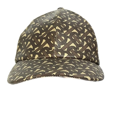 バーバリー BURBERRY ベースボールキャップ 8018971 TB 帽子 キャップ帽 キャップ PVC ブラウン