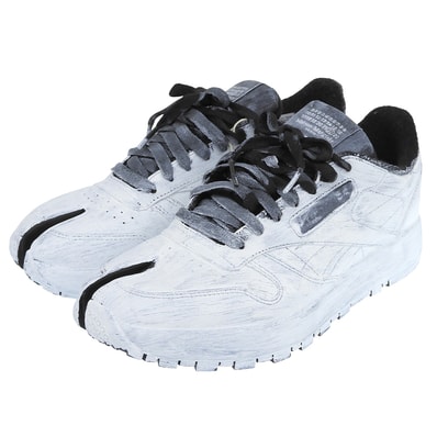 メゾンマルジェラ ×リーボック Reebok 未使用 クラシックレザー タビ ビアンケット シューズ メンズ ホワイト H04859 7 1/2(US)